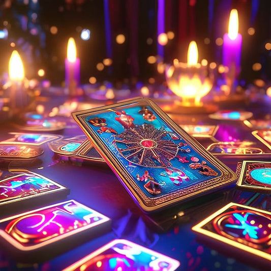 🔮 قراءة تاروت كتابية لسؤال واحد مرفقة بصور البطاقات- عرض محدود