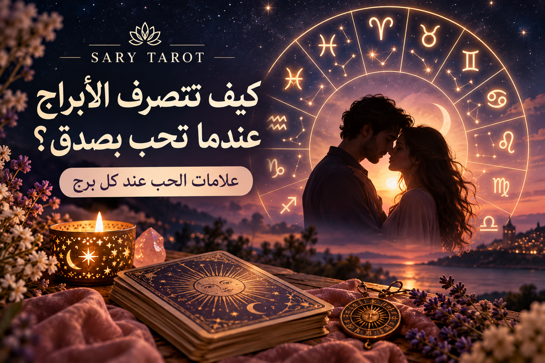 كيف تتصرف الأبراج عندما تحب بصدق؟ علامات الحب عند كل برج