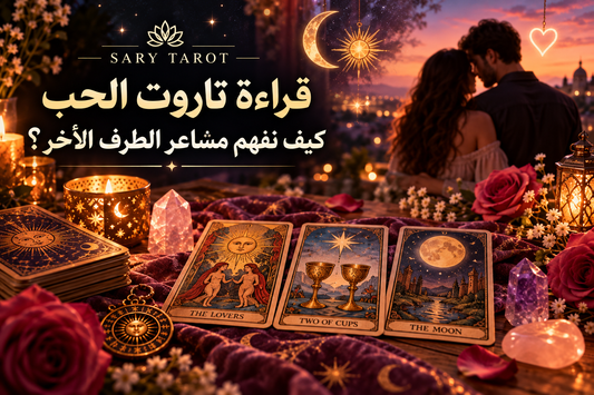 قراءة تاروت الحب وفهم مشاعر الطرف الآخر | Sary Tarot
